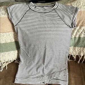 Striped Short Sleeve Top